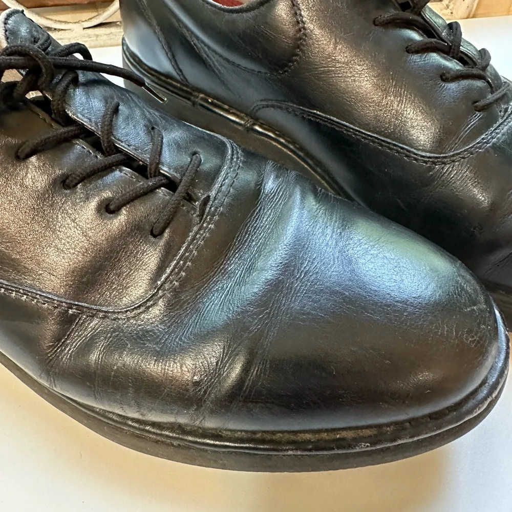 Rockport Men’s DresSports Vibram Black Leather Shoes M3628 Size 9-1/2 M